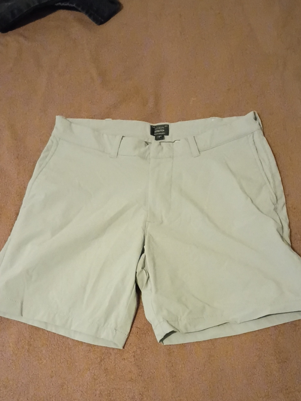 J. Crew Women’s Light Khaki Flat-Front Shorts